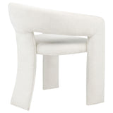 Carlow White Upholstered Dining Arm Chair, Set of 2 from Coaster - Luna Furniture