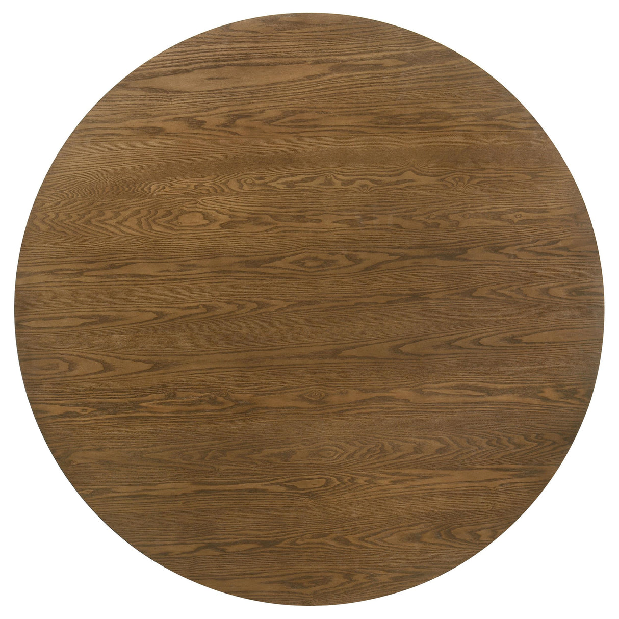 Franklin Dark Brown 5-piece 54-inch Round Dining Table Set from Coaster - Luna Furniture
