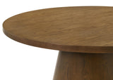 Franklin Dark Brown 5-piece 54-inch Round Dining Table Set from Coaster - Luna Furniture