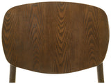 Benford Dark Brown Dining Side Chair Wood Seat, Set of 2 from Coaster - Luna Furniture