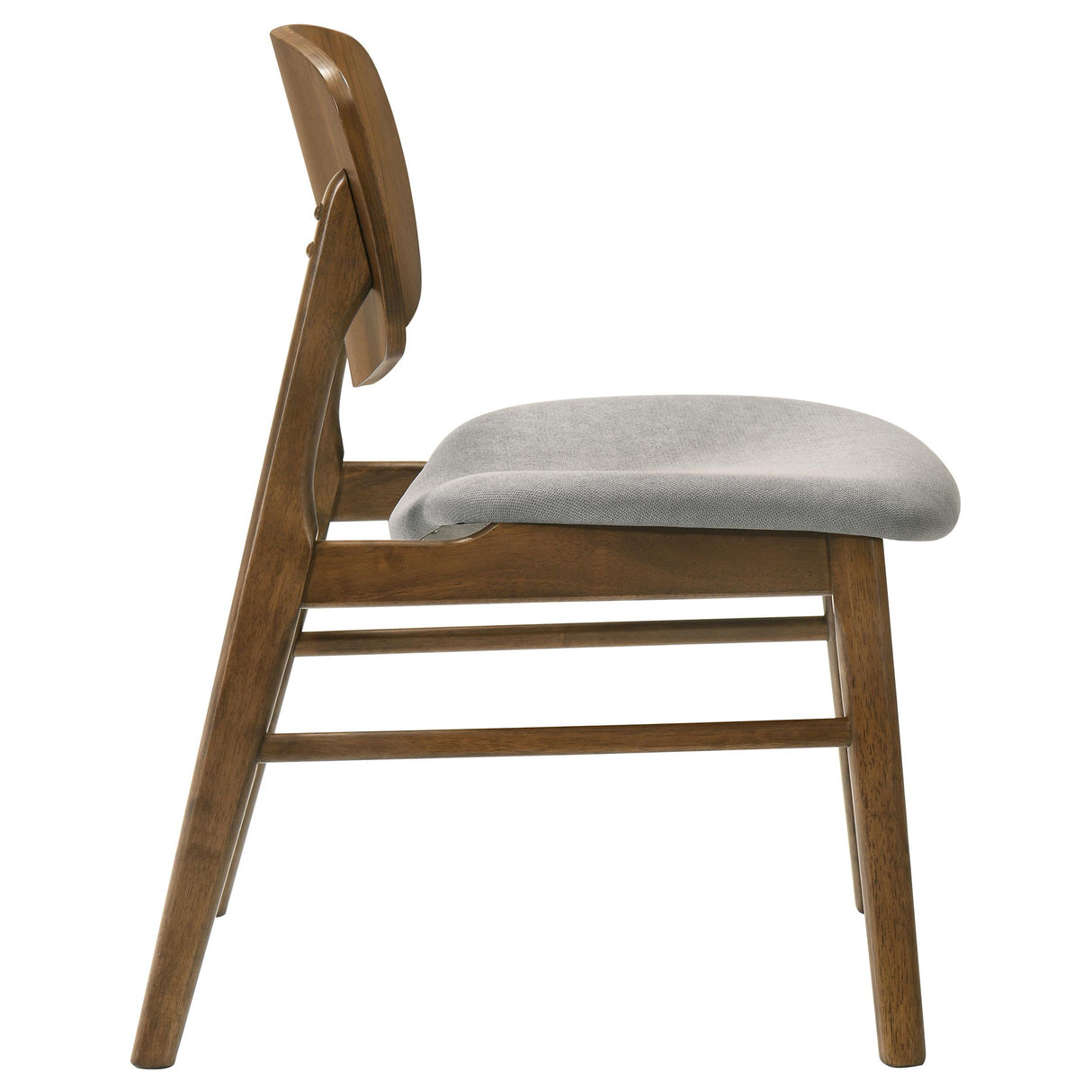 Benford Dark Brown Dining Side Chair Upholstered Seat, Set of 2 from Coaster - Luna Furniture