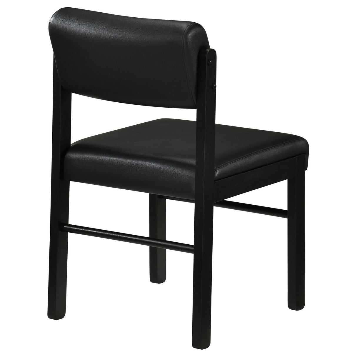 Kehoe Black Upholstered Dining Side Chair, Set of 2 from Coaster - Luna Furniture