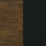 Kehoe Walnut/Black Upholstered Dining Side Chair, Set of 2 from Coaster - Luna Furniture