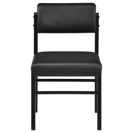Hamlyn Black 5-Piece Round Wood Dining Set from Coaster - Luna Furniture