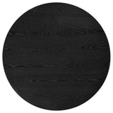 Hamlyn Black 5-Piece Round Wood Dining Set from Coaster - Luna Furniture