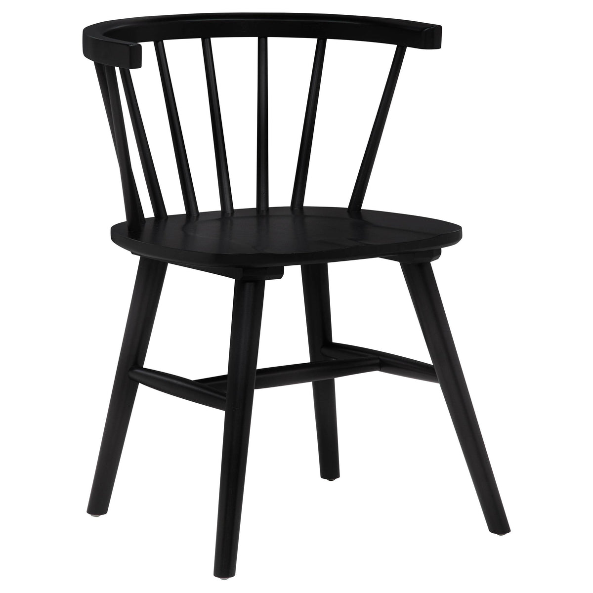 Hamlyn Black 5-Piece Round Wood Dining Set from Coaster - Luna Furniture