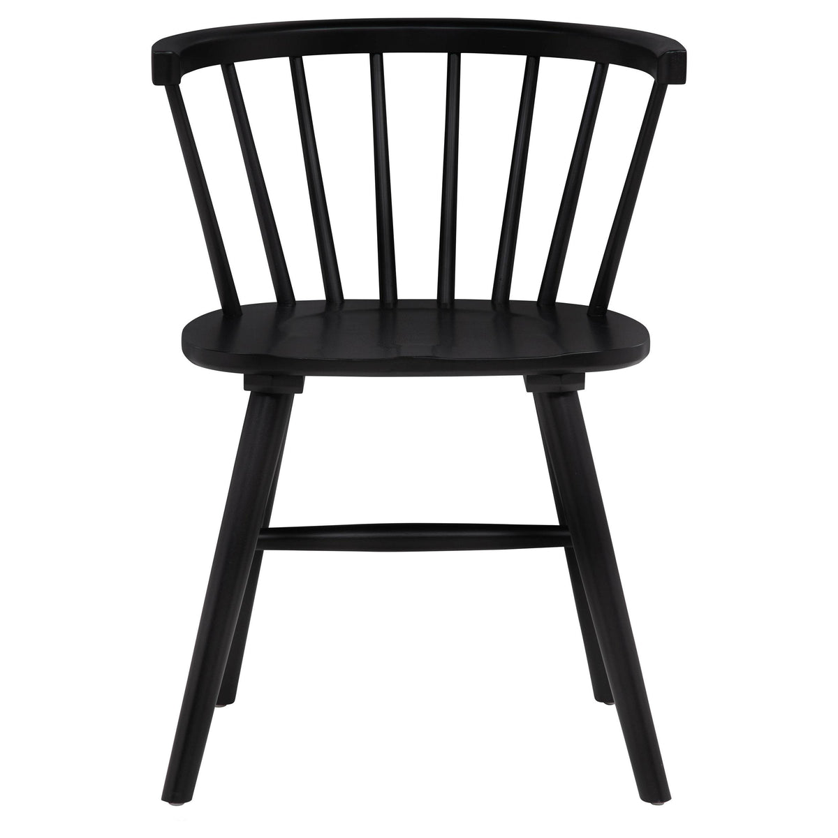 Hamlyn Black 5-Piece Round Wood Dining Set from Coaster - Luna Furniture