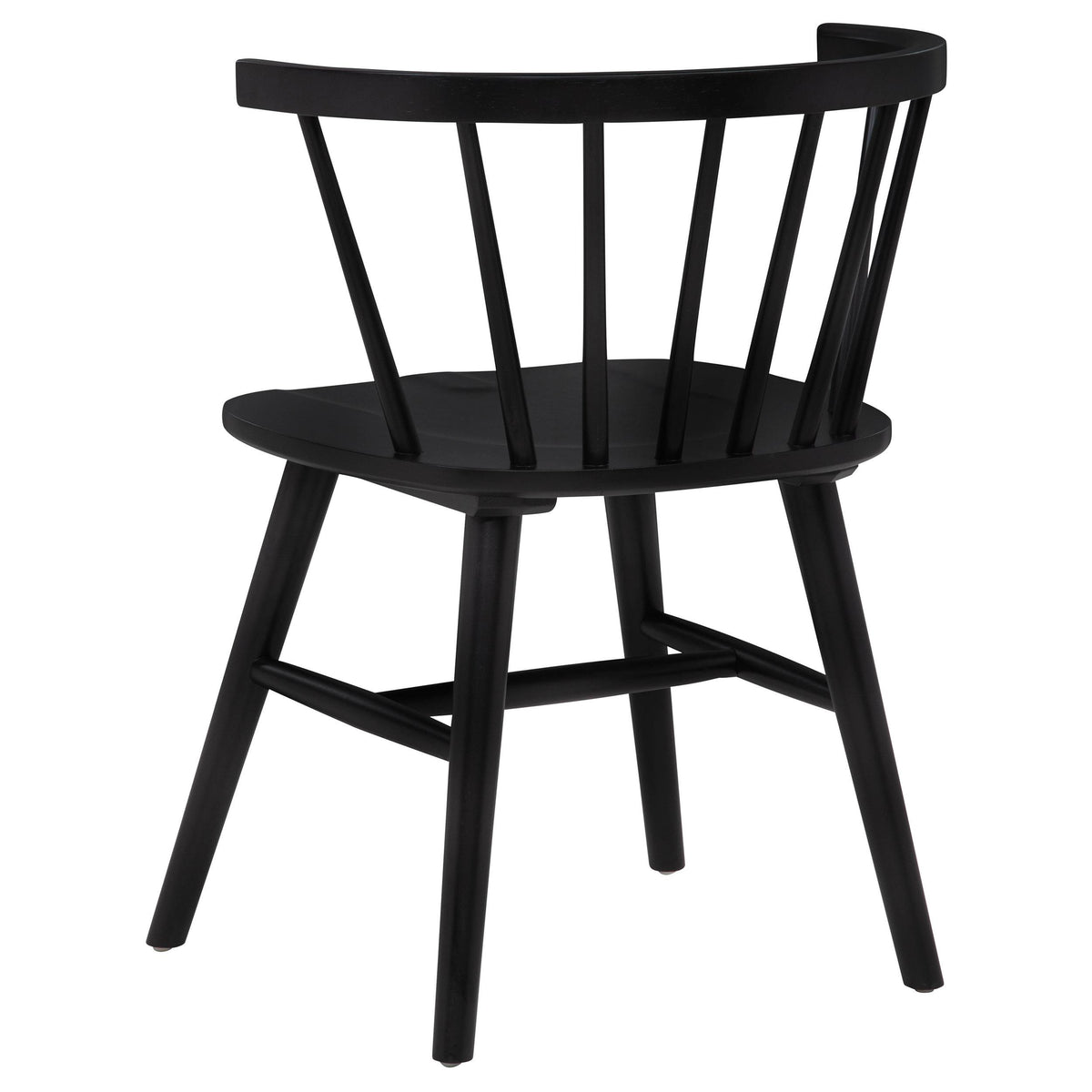 Hamlyn Black 5-Piece Round Wood Dining Set from Coaster - Luna Furniture