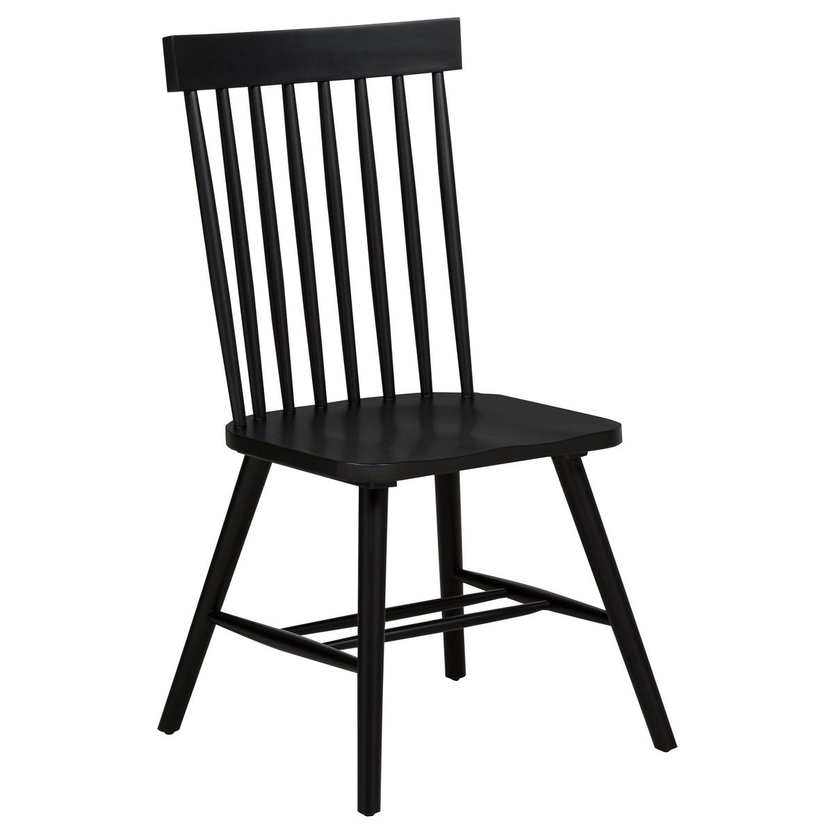 Hamlyn Black 5-Piece Round Wood Dining Set from Coaster - Luna Furniture