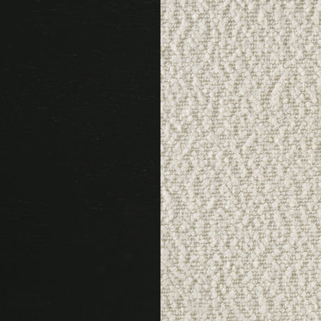 Kehoe Black / Cream Upholstered Dining Side Chair, Set of 2 from Coaster - Luna Furniture