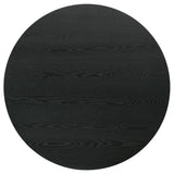 Hamlyn Black 43-inch Round Wood Counter Height Dining Table from Coaster - Luna Furniture