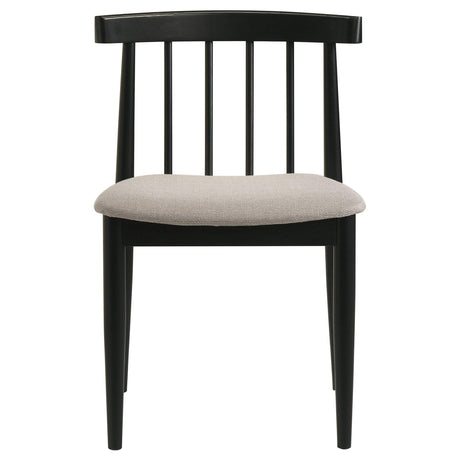 Strouse Black / Wheat 5-Piece Dining Set from Coaster - Luna Furniture