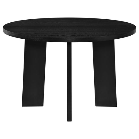 Strouse Black / Cream 5-Piece Dining Set from Coaster - Luna Furniture