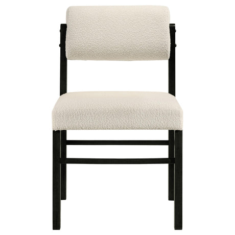 Strouse Black / Cream 5-Piece Dining Set from Coaster - Luna Furniture