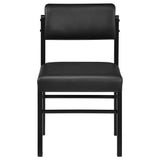 Strouse Black 5-Piece Dining Set from Coaster - Luna Furniture