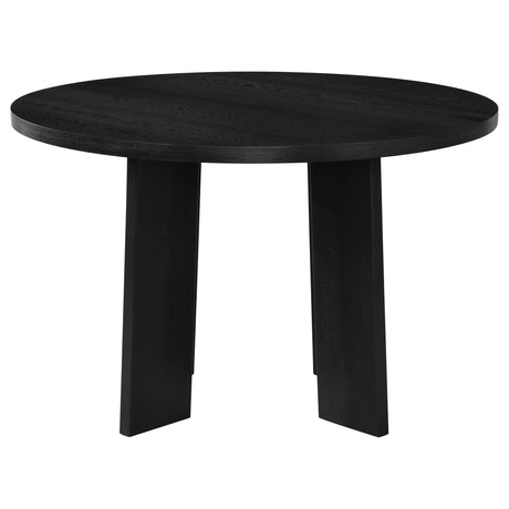 Strouse Black / Gray 5-Piece Dining Set from Coaster - Luna Furniture