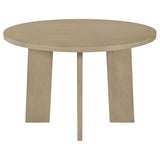 Strouse Black and Natural Oak 5-Piece Dining Set from Coaster - Luna Furniture