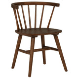 Strouse Walnut 5-Piece Dining Set from Coaster - Luna Furniture