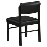 Decker Black 7-Piece 82-inch Rectangular Dining Set from Coaster - Luna Furniture