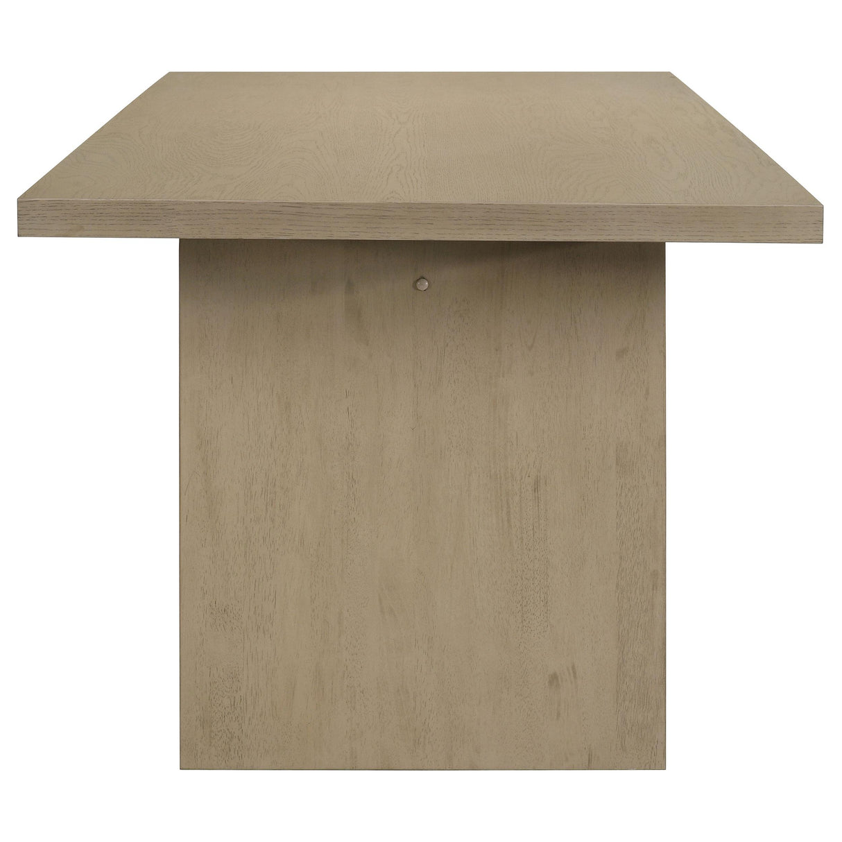 Decker Grey and Natural Oak 7-piece 82-inch Rectangular Dining Set from Coaster - Luna Furniture