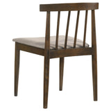 Decker Walnut / Wheat 7-Piece 82-inch Rectangular Dining Set from Coaster - Luna Furniture