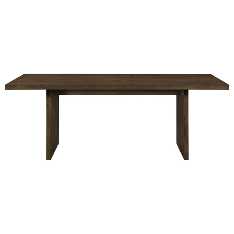 Decker Walnut/ Cream 7-Piece 82-inch Rectangular Dining Set from Coaster - Luna Furniture