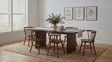 Decker Walnut 7-Piece 82-inch Rectangular Dining Set from Coaster - Luna Furniture