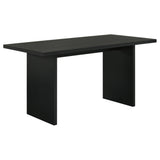 Decker Black / Cream 7-piece 70-inch Rectangular Counter Height Dining Set from Coaster - Luna Furniture