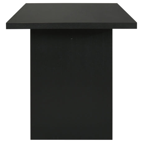 Decker Black / Cream 7-piece 70-inch Rectangular Counter Height Dining Set from Coaster - Luna Furniture