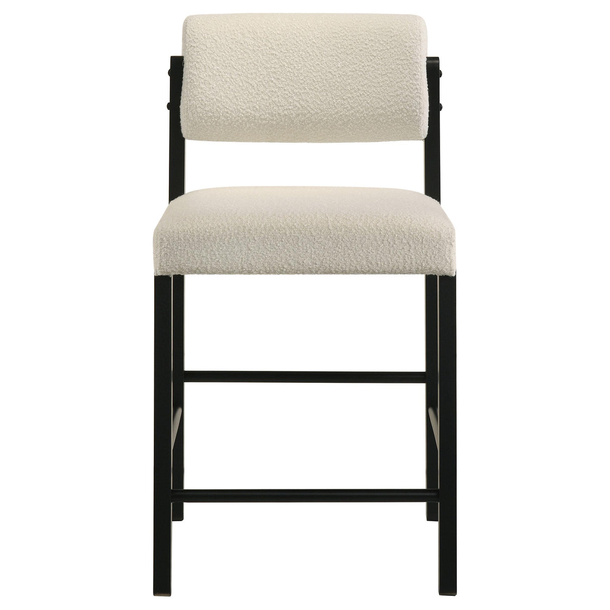 Decker Black / Cream 7-piece 70-inch Rectangular Counter Height Dining Set from Coaster - Luna Furniture
