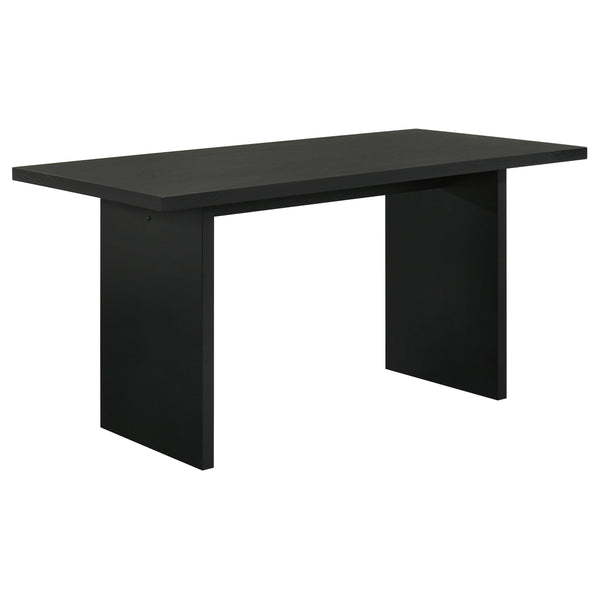 Decker Black 70-inch Rectangular Wood Counter Height Dining Table