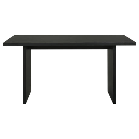 Decker Black 70-inch Rectangular Wood Counter Height Dining Table from Coaster - Luna Furniture