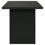 Decker Black 70-inch Rectangular Wood Counter Height Dining Table from Coaster - Luna Furniture