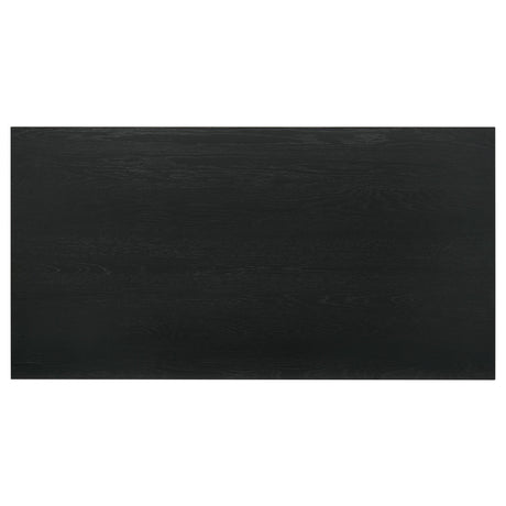 Decker Black 70-inch Rectangular Wood Counter Height Dining Table from Coaster - Luna Furniture