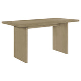 Decker Cream and Natural Oak 7-Piece 70-inch Rectangular Counter Height Set from Coaster - Luna Furniture
