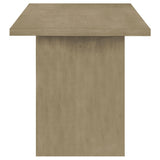 Decker Cream and Natural Oak 7-Piece 70-inch Rectangular Counter Height Set from Coaster - Luna Furniture