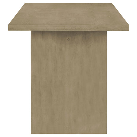 Decker Gray and Natural Oak 7-Piece 70-inch Rectangular Counter Height Set from Coaster - Luna Furniture