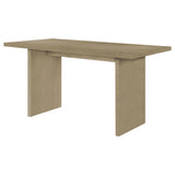 Decker Natural Oak 70-inch Rectangular Wood Counter Height Dining Table from Coaster - Luna Furniture