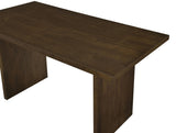 Decker Walnut / Black 7-Piece 70-inch Rectangular Counter Height Set from Coaster - Luna Furniture