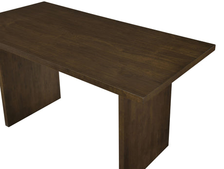 Decker Walnut / Black 7-Piece 70-inch Rectangular Counter Height Set from Coaster - Luna Furniture