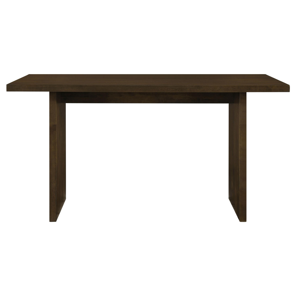 Decker Walnut / Cream 7-Piece 70-inch Rectangular Counter Height Dining Set from Coaster - Luna Furniture