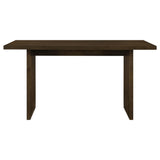 Decker Walnut / Cream 7-Piece 70-inch Rectangular Counter Height Dining Set from Coaster - Luna Furniture