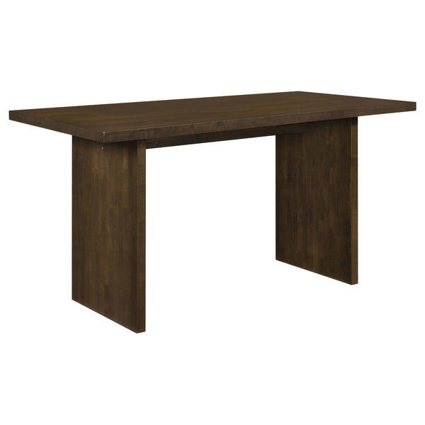 Decker Dark Walnut 70-inch Rectangular Wood Counter Height Dining Table