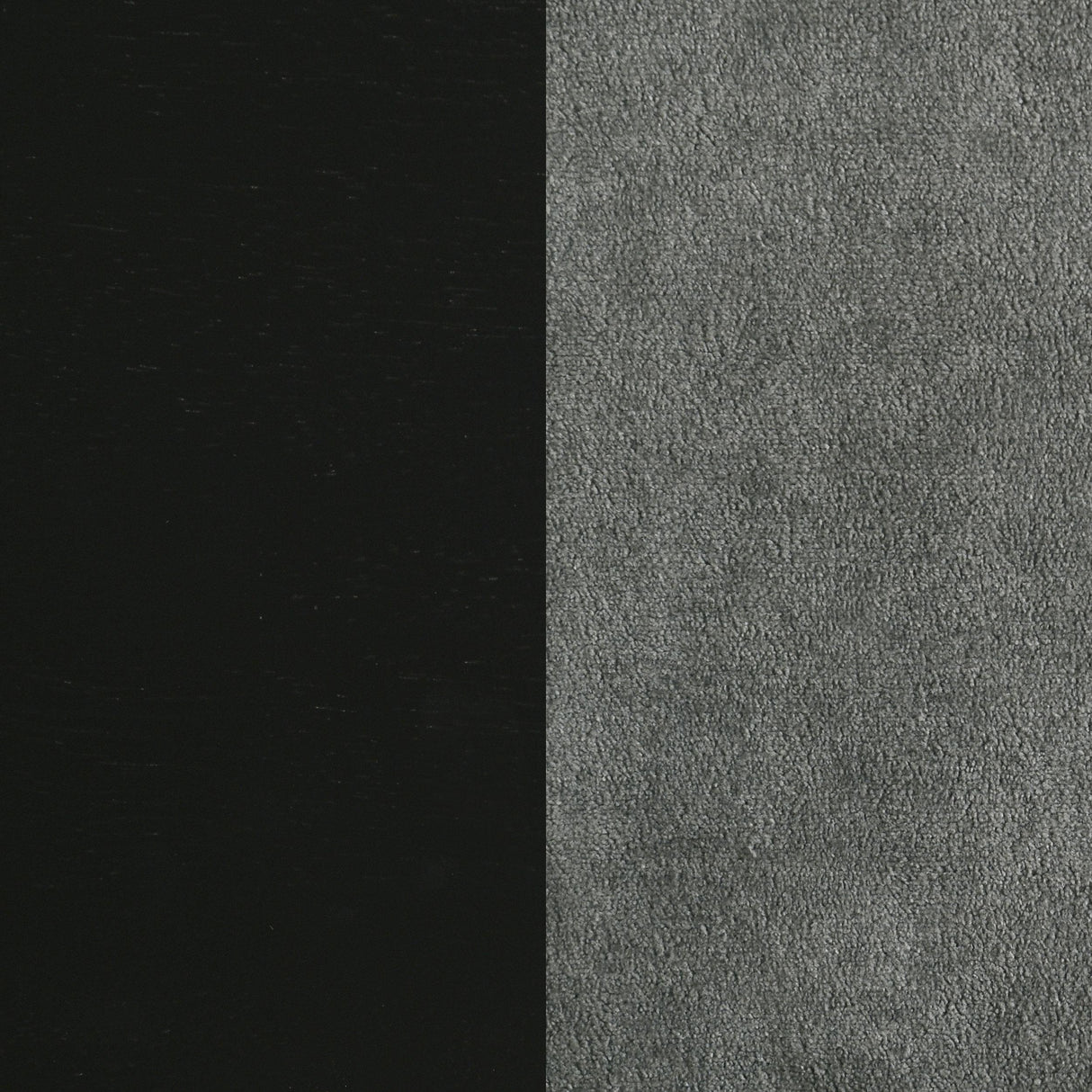 Redbridge Black / Gray Velvet Upholstered Side Chair, Set of 2 from Coaster - Luna Furniture