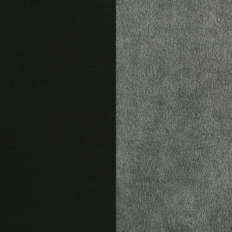 Redbridge Black / Gray Velvet Upholstered Side Chair, Set of 2 from Coaster - Luna Furniture