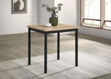 Garza Greige Oak Space Saving Rectangular Dining Table from Coaster - Luna Furniture