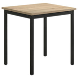Garza Greige Oak Space Saving Rectangular Dining Table from Coaster - Luna Furniture