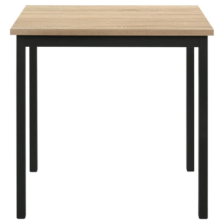 Garza Greige Oak Space Saving Rectangular Dining Table from Coaster - Luna Furniture