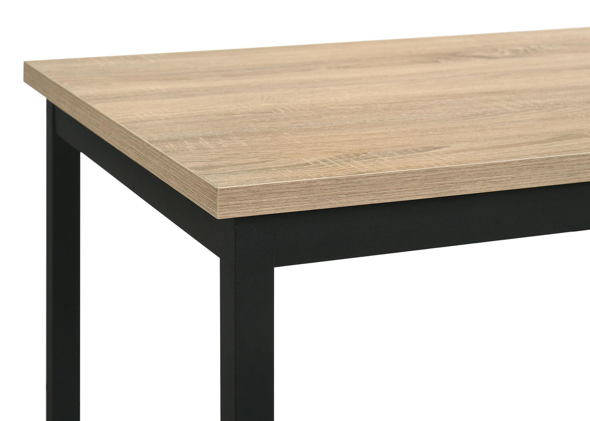 Garza Greige Oak Space Saving Rectangular Dining Table from Coaster - Luna Furniture