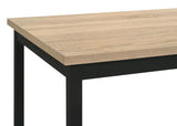 Garza Greige Oak Space Saving Rectangular Dining Table from Coaster - Luna Furniture